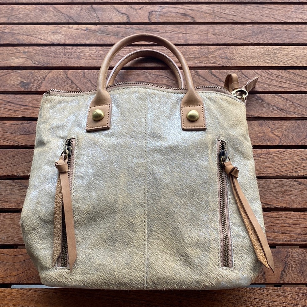 Miss Albright Athena Calf Hair Tote